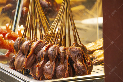 上海古鎮(zhèn)特色食物雞肫攝影高清攝影大圖